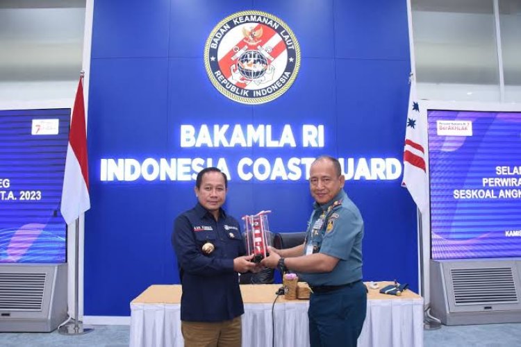 Bakamla RI Terima Kunjungan Pasis Dikreg Seskoal Angkatan Ke-61