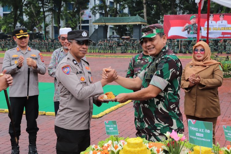 Kasdam I/BB: TMMD 118 Kodim 0201/Mdn Momentum Bangkitkan Kecintaan Rakyat kepada TNI