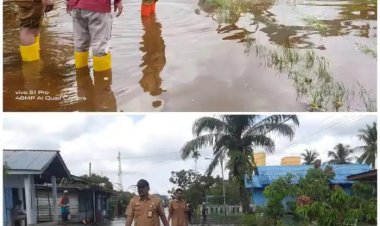 Kadis LH Rohil Suwandi Pantau Langsung Normalisasi Banjir Di Semua Titik