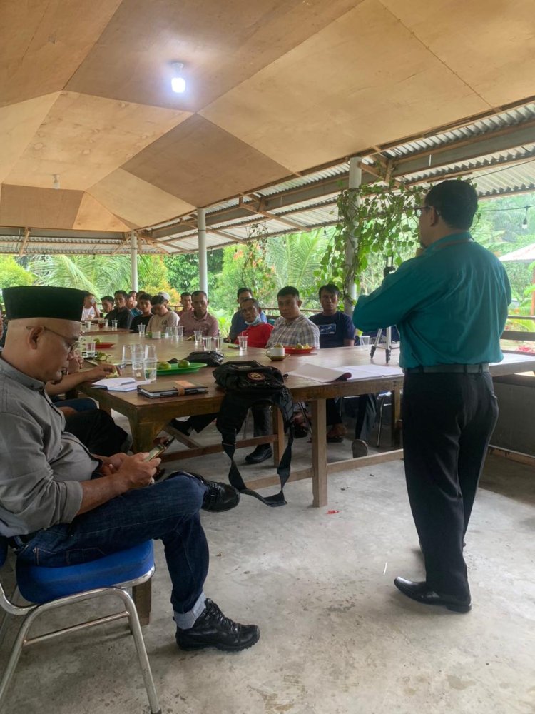 17 PERWAKILAN KARANG TARUNA KECAMATAN KINALI , IKUTI PELATIHAN HUKUM PERLINDUNGAN KONSUMEN 