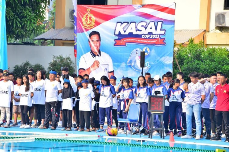KASAL CUP 2023 CETAK ATLET MUDA BERBAKAT POLO AIR INDONESIA
