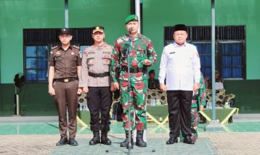 Kesiapan Penanggulangan Bencana Banjir, Kodim 1012/Buntok Laksanakan Apel Gelar Pasukan