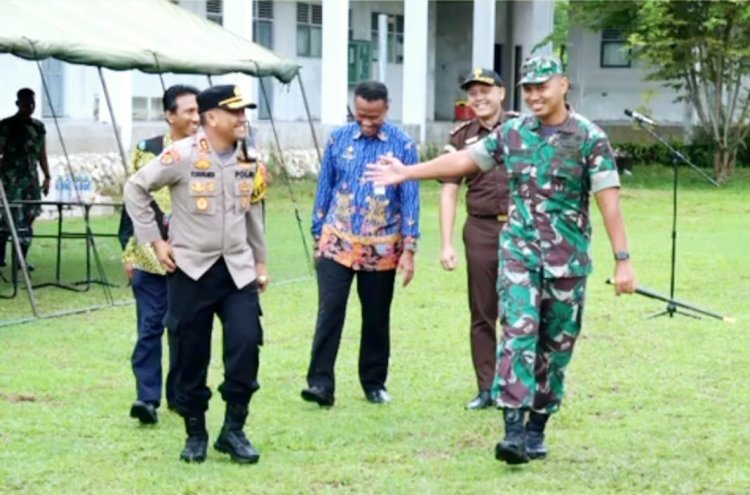 Kodim 1012 Beserta Forkopimda dan Seluruh Koramil Jajaran Serentak Melaksanakan Karya Bhakti Sukseskan Program Kasad