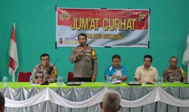 Polres Sekadau Respons Keluhan Masyarakat Desa Mungguk Melalui Kegiatan Jumat Curhat