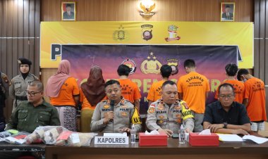 Polres Kubu Raya Tangkap Tiga Kurir Antar Provinsi, Dua Diantaranya Kakak Beradik, 1,5 Kg Sabu Disita 