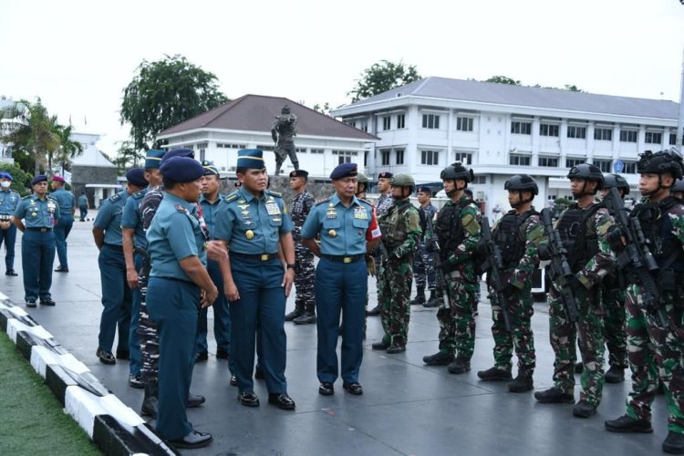 Kasal Pastikan Kesiapan Personel dan Materiil Satgas Muhibah/Port Visit Ke Mesir 2024