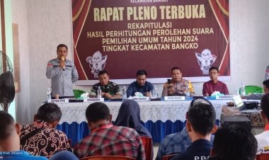 PPK Bangko Gelar Rapat Pleno Rekapitulasi Perolehan Suara Pemilu 2024 Hari Ini