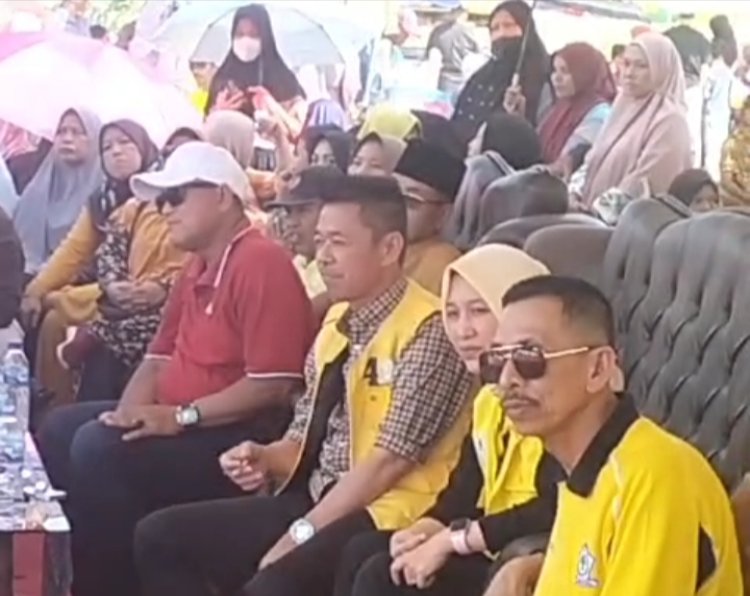 Orasi Luar Biasa Dr. Maharani untuk Ribuan Penduduk Duri pada Kampanye Besar dengan Ketua DPD II Partai Golkar Rohil