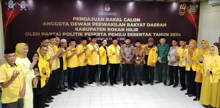 Analisis Pemilu Legislatif 2024 di Kabupaten Rokan Hilir: Dominasi Suara Partai Golkar di Setiap Dapil
