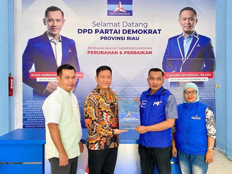 HM. Wardan Resmi Ikut Pilkada: Utus Datuk Budi Ambil Formulir Pendaftaran