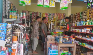 Babinsa Sragen Lakukan Pendataan Harga Sembako untuk Antisipasi Lonjakan Harga