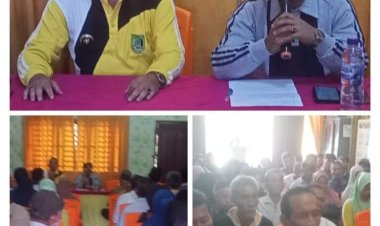Sosialisasi BLT Langsung Tunai di Kepenghuluan Melayu Besar: Camat dan Datuk Penghulu Hadir