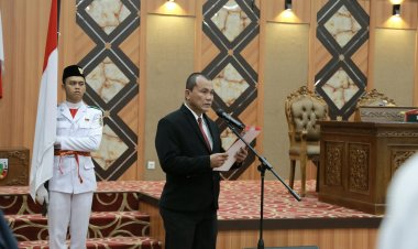 Walikota Pekanbaru Resmi Kukuhkan 40 Anggota Paskibraka Tahun 2024