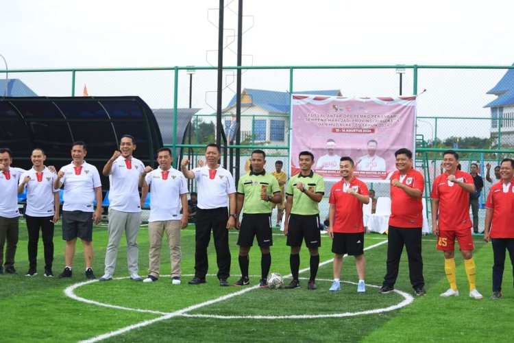 Pemko Pekanbaru Gelar Kejuaraan Futsal Antar OPD untuk Memeriahkan HUT RI dan Provinsi Riau