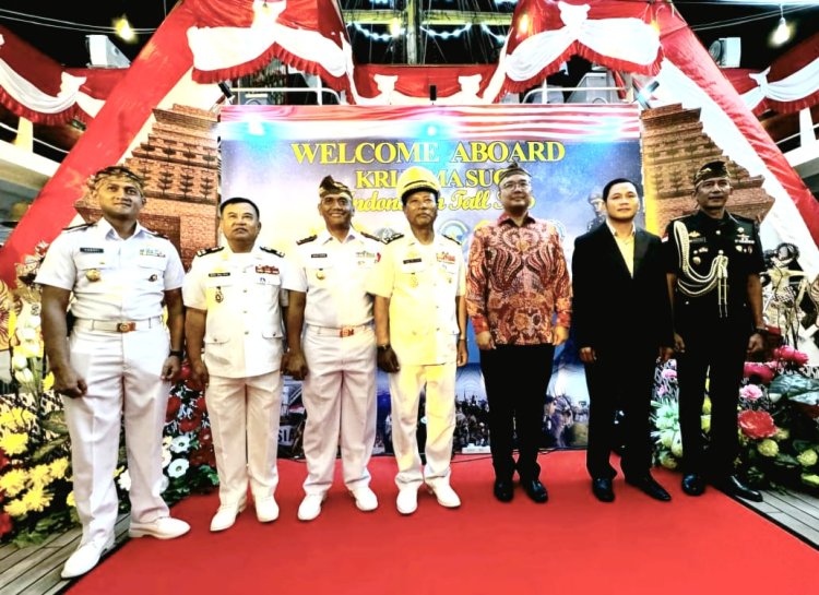 Kunjungan KRI Bima Suci Semarakkan Perayaan HUT Ke-79 RI di Kamboja