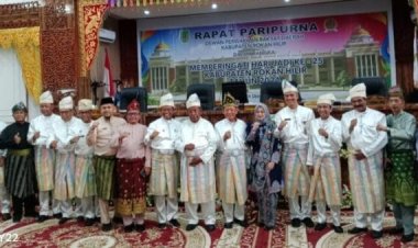 Ketua DPRD Ilhami Pimpin Peringatan Hari Jadi Rokan Hilir ke-25