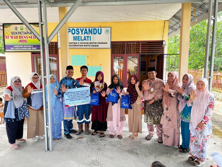 Pertamina EP Lirik Berdayakan Masyarakat Koto Gasib, Fokus Penurunan Stunting dan Peningkatan Ekonomi
