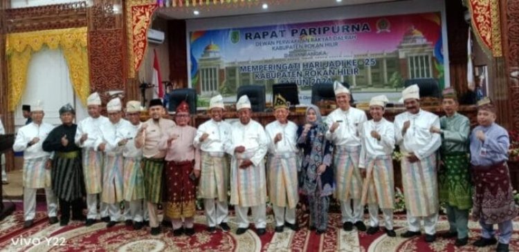 Ketua DPRD Ilhami Pimpin Peringatan Hari Jadi Rokan Hilir ke-25