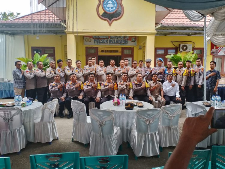 Kapolres Indragiri Hulu Kunjungi Mapolsek Kelayang, Sampaikan Arahan Terkait Kinerja dan Keluarga Bhayangkari