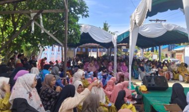 Bukti Kesetiaan Masyarakat Dusun Sulum, Simpang Kanan Siap Menangkan Paslon "Asset" Afrizal Sintong-Setiawan Tiek