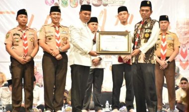 Ketua DPRD Pekanbaru Hadiri Deklarasi Anti-LGBT Bersama Ustadz Abdul Somad dalam Tablig Akbar Pramuka