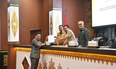DPRD Pekanbaru Gelar Paripurna Laporan Pansus Pembahasan LKPJ Pemko Pekanbaru 2023