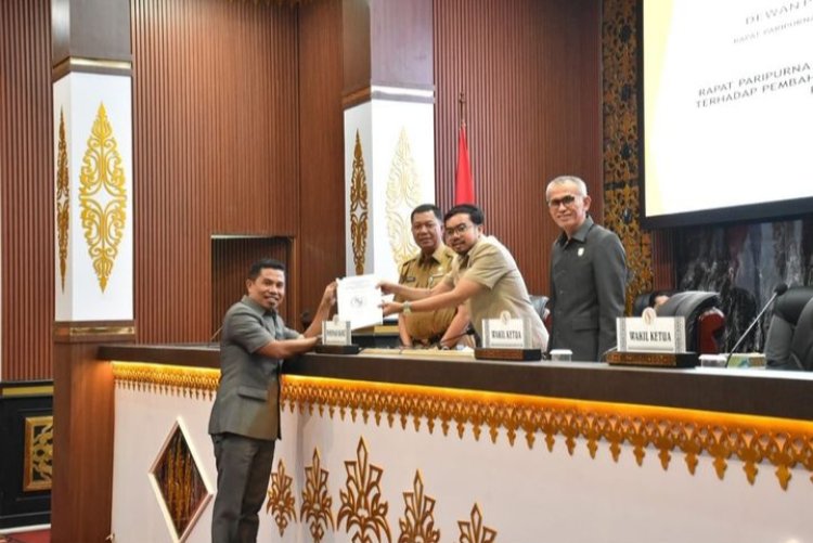 DPRD Pekanbaru Gelar Paripurna Laporan Pansus Pembahasan LKPJ Pemko Pekanbaru 2023