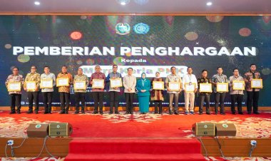 Kadis Kominfo Sumut, Ilyas Sitorus, Terima Penghargaan sebagai Mitra Kerja PKK