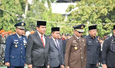 Ketua DPRD Pekanbaru Hadiri Ziarah Nasional Peringati HUT ke-79 TNI