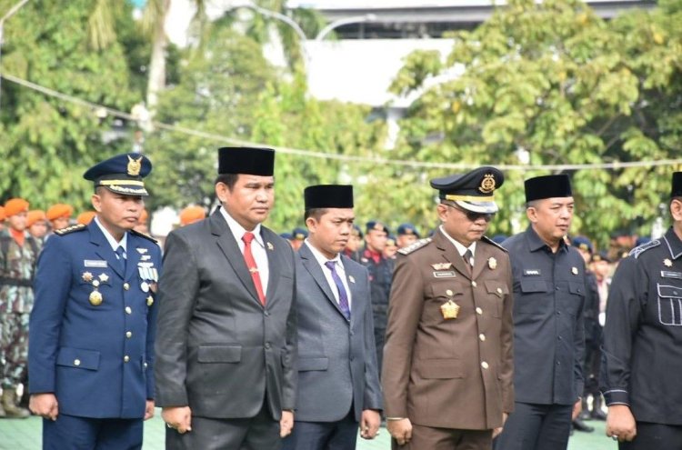 Ketua DPRD Pekanbaru Hadiri Ziarah Nasional Peringati HUT ke-79 TNI