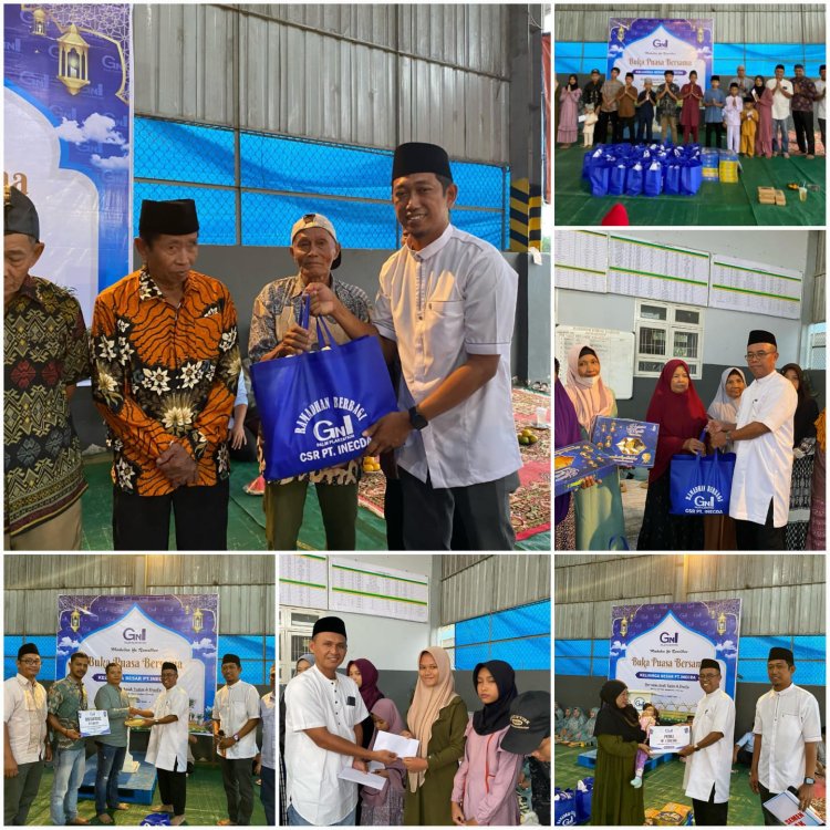 PT. Inecda Plantations Berbagi Berkah Ramadan 1446 H untuk Anak Yatim & Kaum Dhuafa di Inhu 