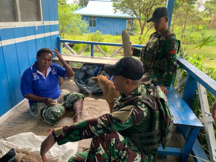 TNI Pererat Hubungan dengan Warga Papua