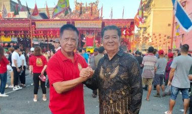 Andrie Wongso Dukung Bakar Tongkang Masuk UNESCO