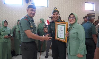 12 Prajurit Kodim Boyolali Pensiun, Dandim: Pengabdian Belum Usai