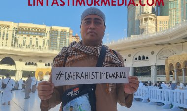 Doa Jemaah Haji Riau untuk Daerah Istimewa di Tanah Suci