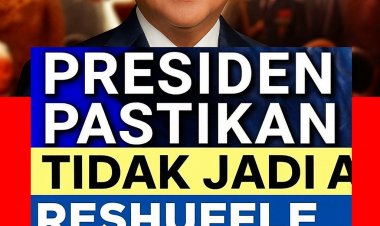 Prabowo Tegaskan Tak Ada Reshuffle Kabinet