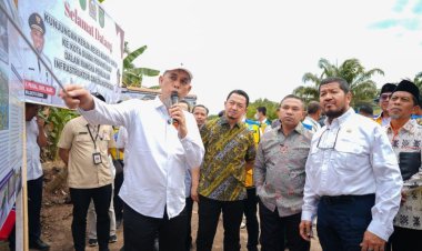 Gubri Desak Pusat Bangun Jalan Lingkar Parit Kitang dan Atasi Banjir Rob Dumai