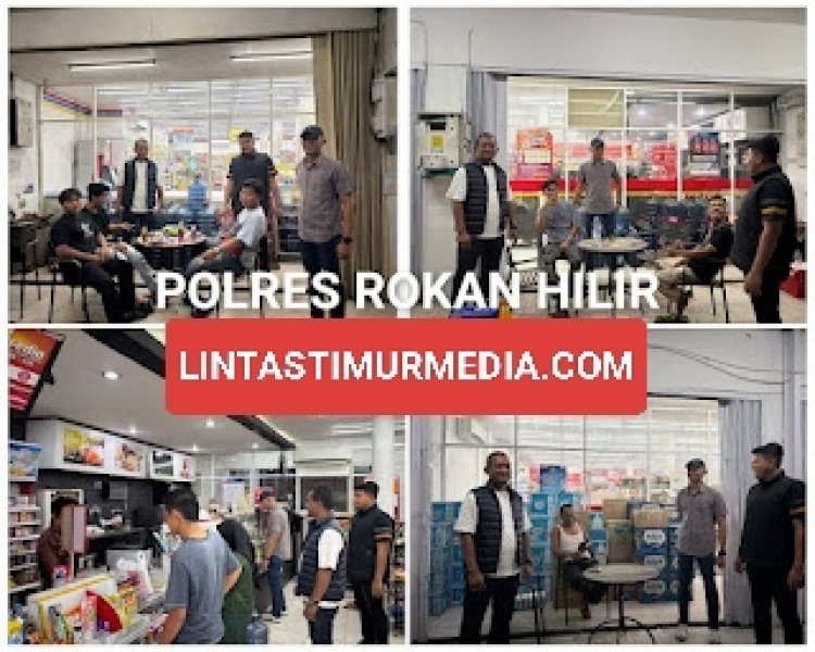 Polres Rohil Gencarkan Patroli Tim RAGA, Tekan Premanisme