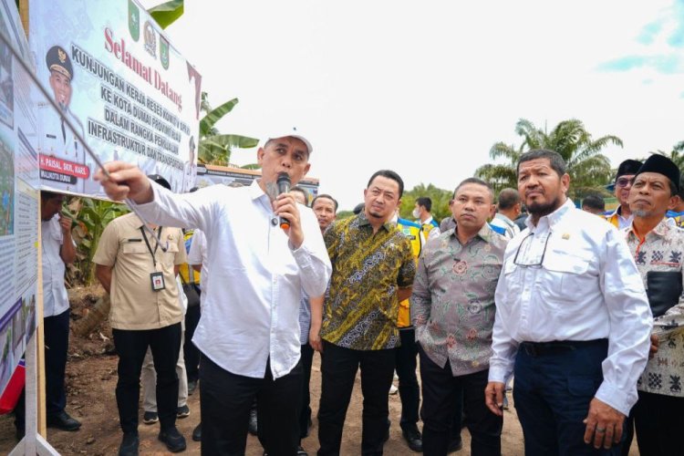 Gubri Desak Pusat Bangun Jalan Lingkar Parit Kitang dan Atasi Banjir Rob Dumai