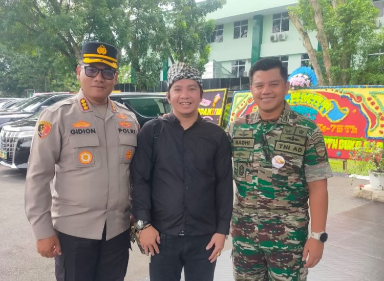 FRN Sumut Hadiri HUT ke-75 Kodam I/BB, Dukung Sinergi TNI-Polri