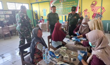 TMMD Boyolali Sediakan Pengobatan Gratis untuk Warga Sarimulyo