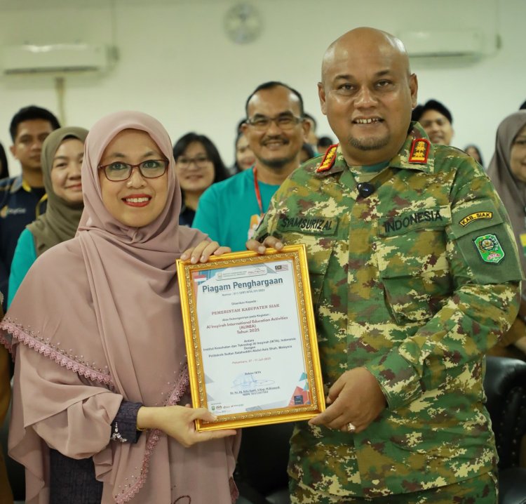 IKTA dan PSA Malaysia Jalin Kerja Sama di RSUD Siak