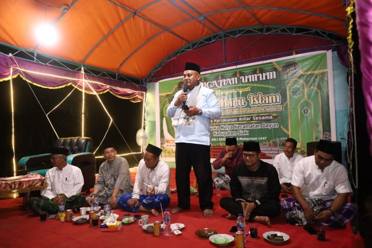 Wabup Siak Dorong Seragam Gratis dan Ajak Warga Syukuri Tahun Baru Islam