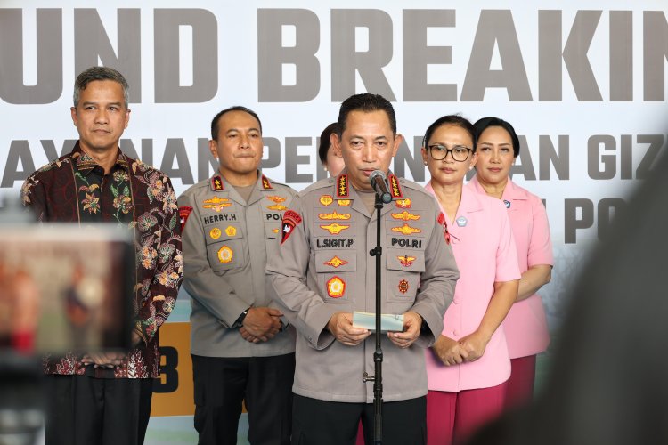 Kapolri Resmikan Hanggar Presisi dan Sentra Gizi di Riau