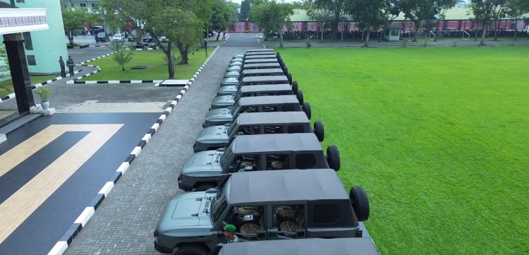 Irdam I/BB Serahkan Secara Simbolis 62 Unit Ransus Maung Bandung kepada Satuan Jajaran Kodam I/BB