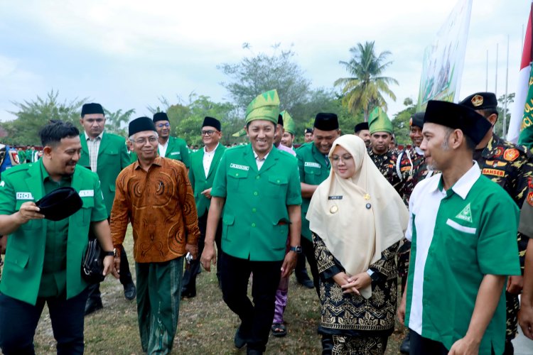 Bupati Siak Hadiri Apel 5.000 Kader GP Ansor Riau
