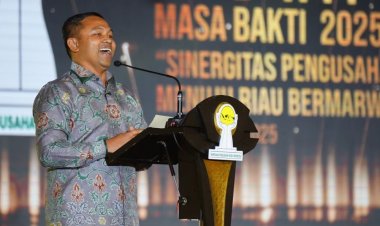Riau Targetkan Pertumbuhan Ekonomi 5 Persen di 2025, Gubernur Dorong Investasi dan Atasi Karhutla