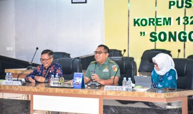 Korem 132/Tadulako & Bulog Jaga Stabilitas Harga Beras Sulteng