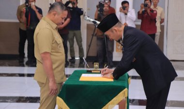 Bupati Kampar Hadiri Pengukuhan Kepala BPKP Riau 2025