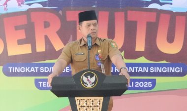 Bupati Kuansing Buka Lomba Bertutur 2025, Dorong Literasi dan Cinta Budaya Lokal